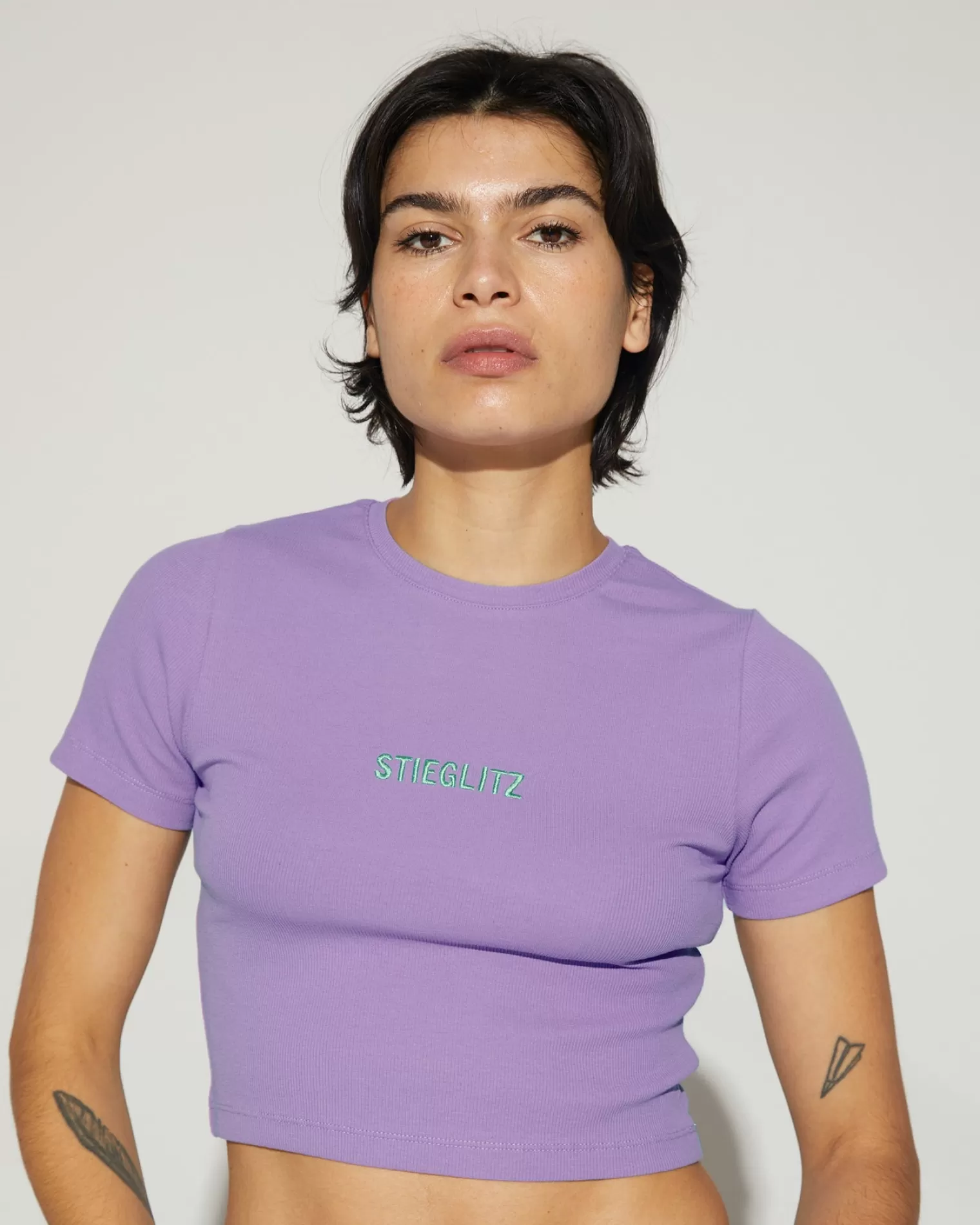 STIEGLITZ Cropped Top Lilac^ Basics