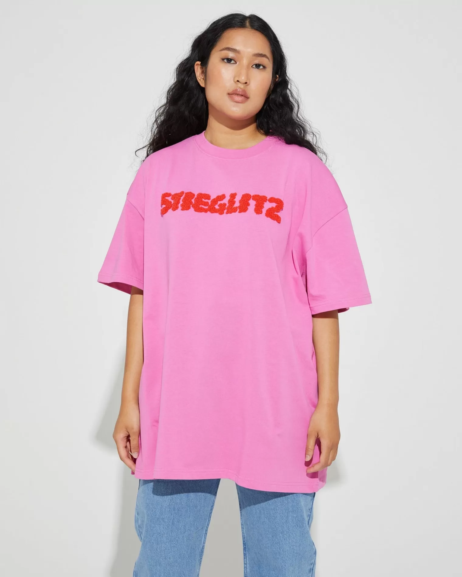 STIEGLITZ Lois Oversized T-Shirt Pink^ Scotland