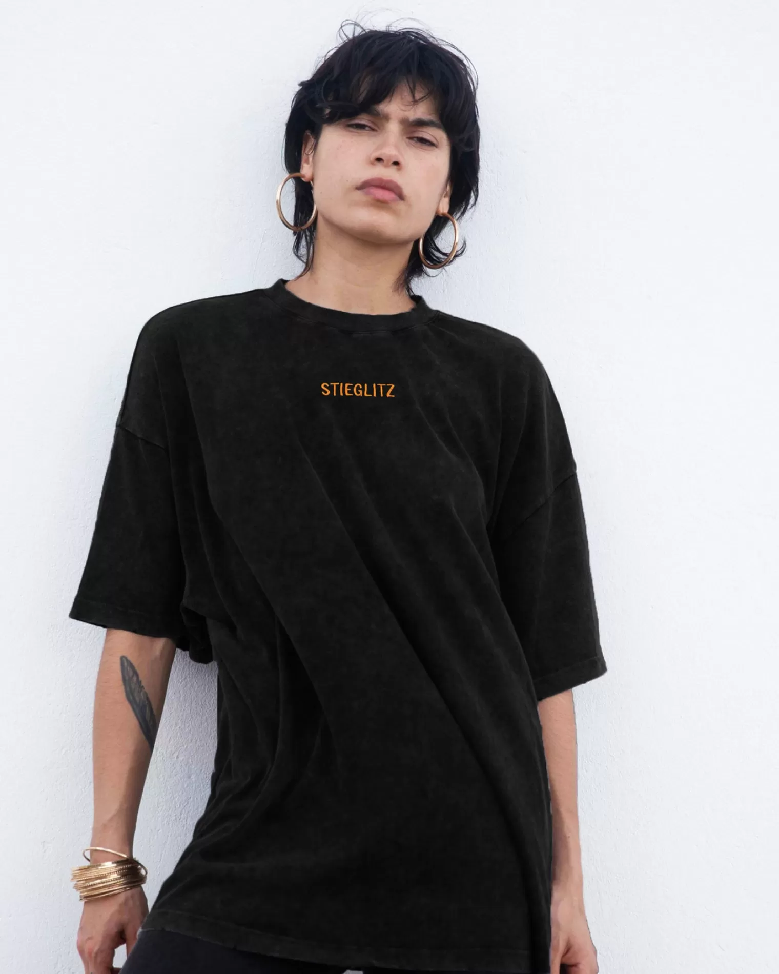 STIEGLITZ Oversized Logo T-Shirt^ Basics