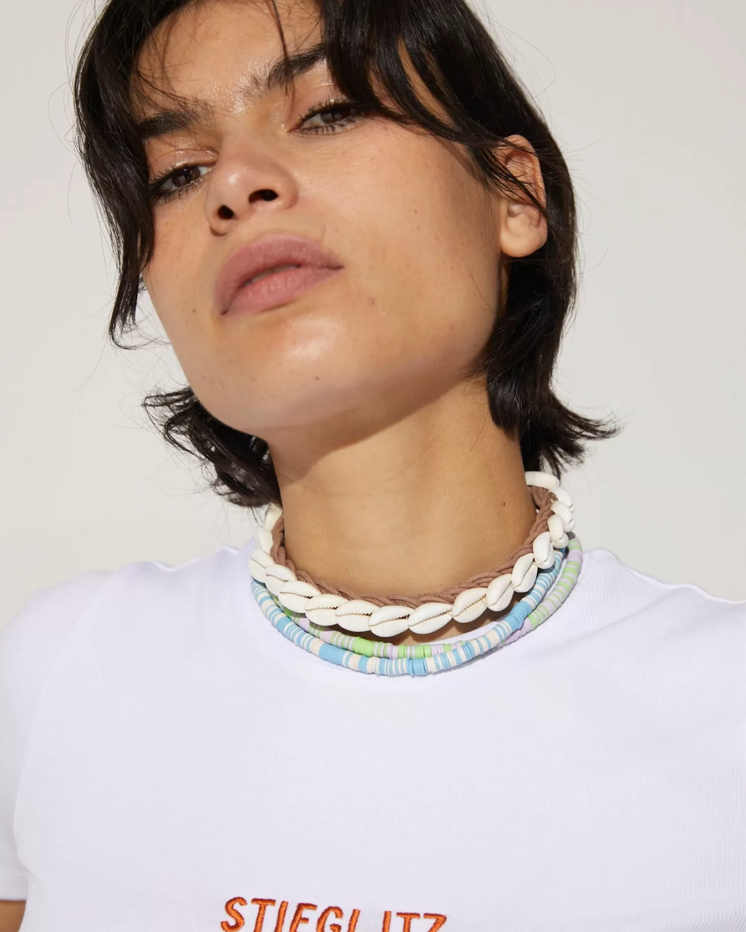 STIEGLITZ Shell Choker Necklace^ Accessories