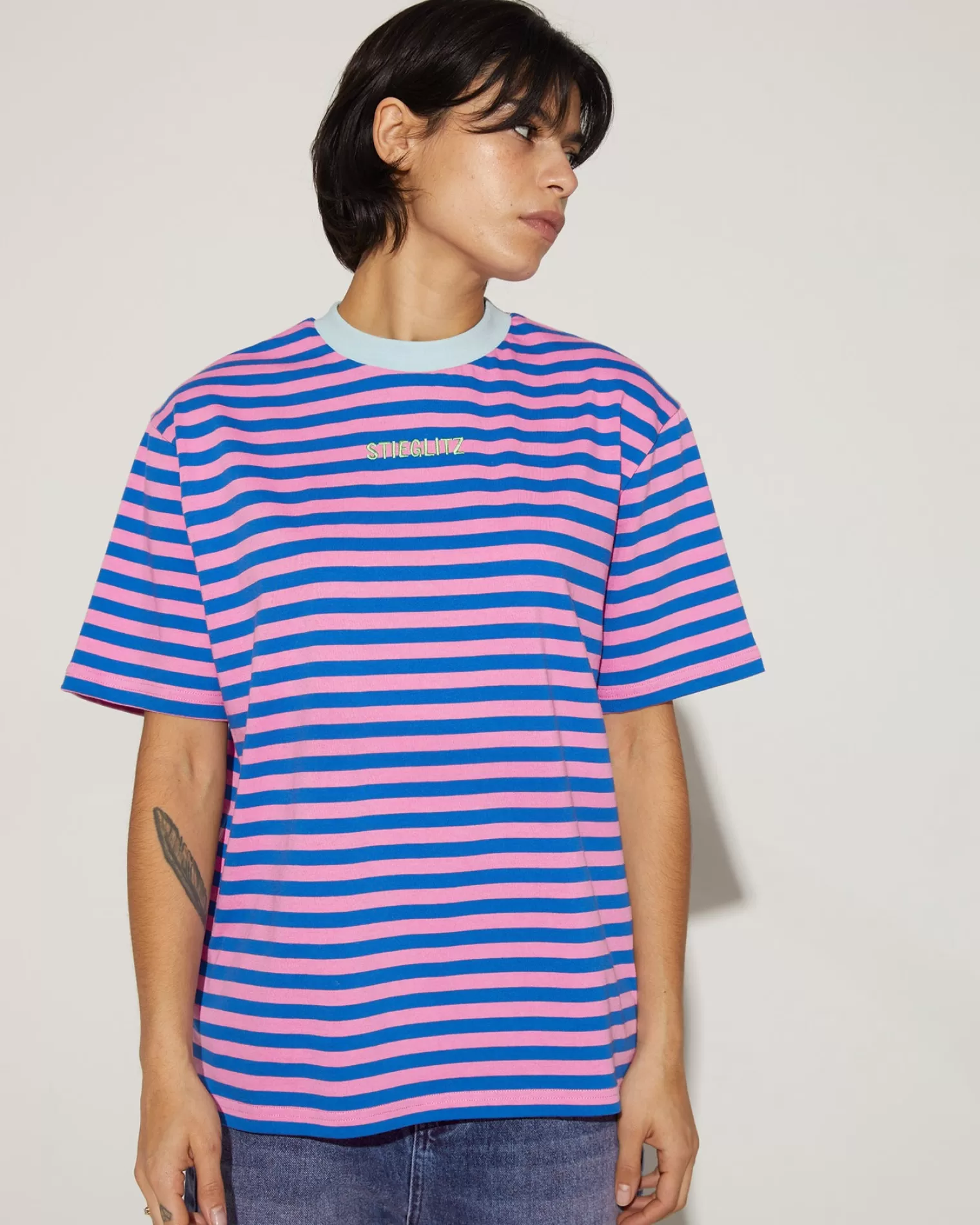 STIEGLITZ Striped T-Shirt Grape^ T-Shirts & Tops