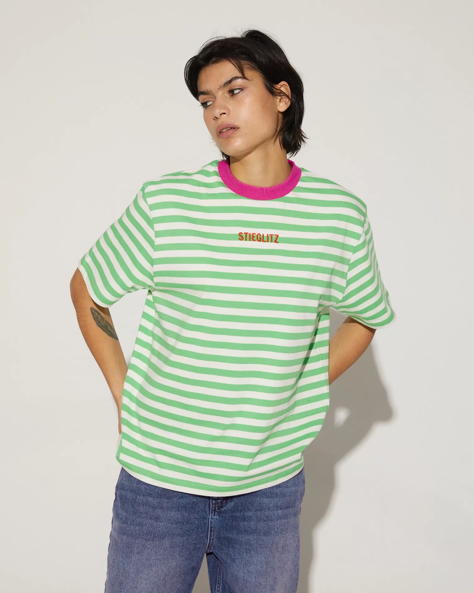 STIEGLITZ Striped T-Shirt Poison^ T-Shirts & Tops