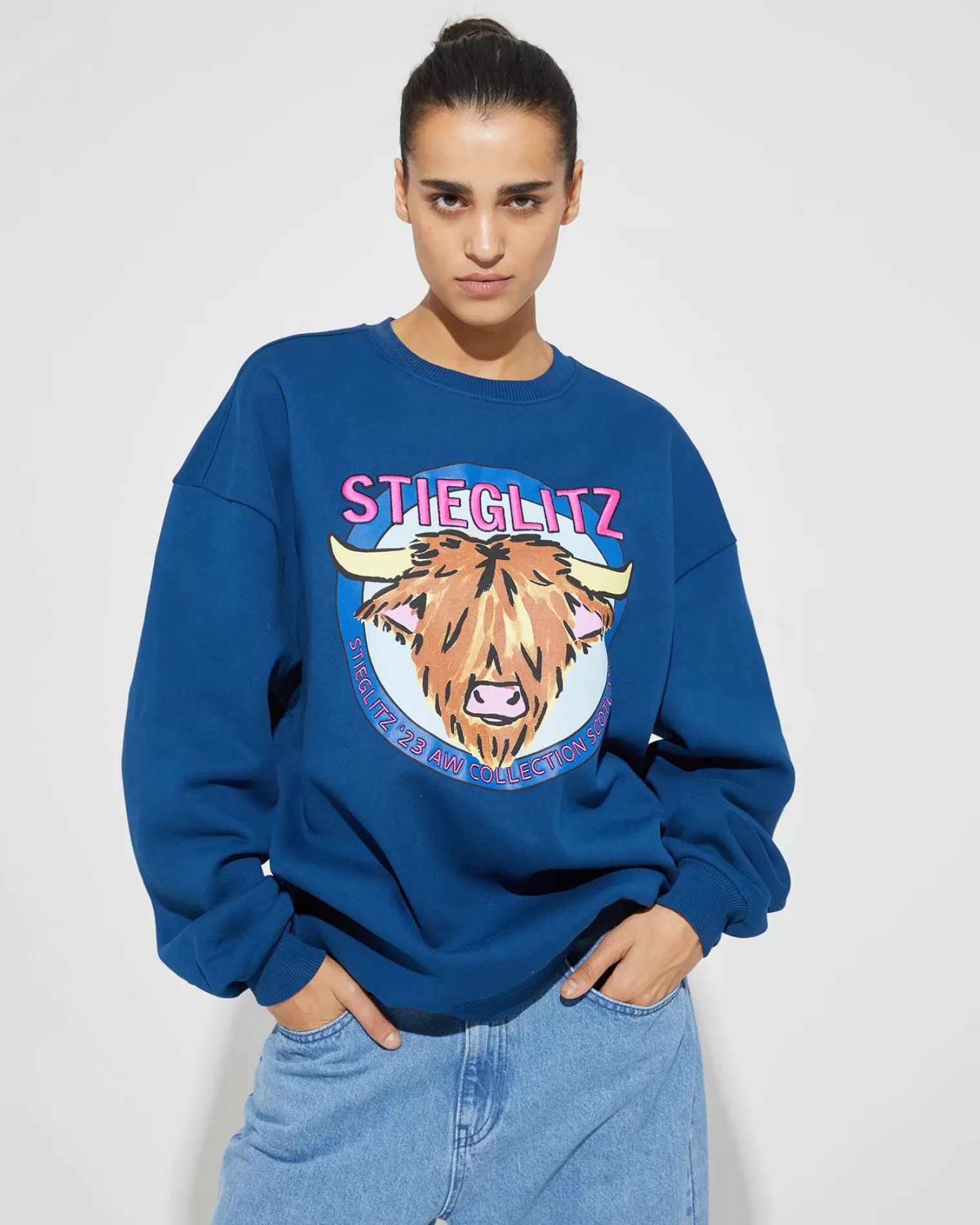 STIEGLITZ Tibby Sweater Blue^ Scotland