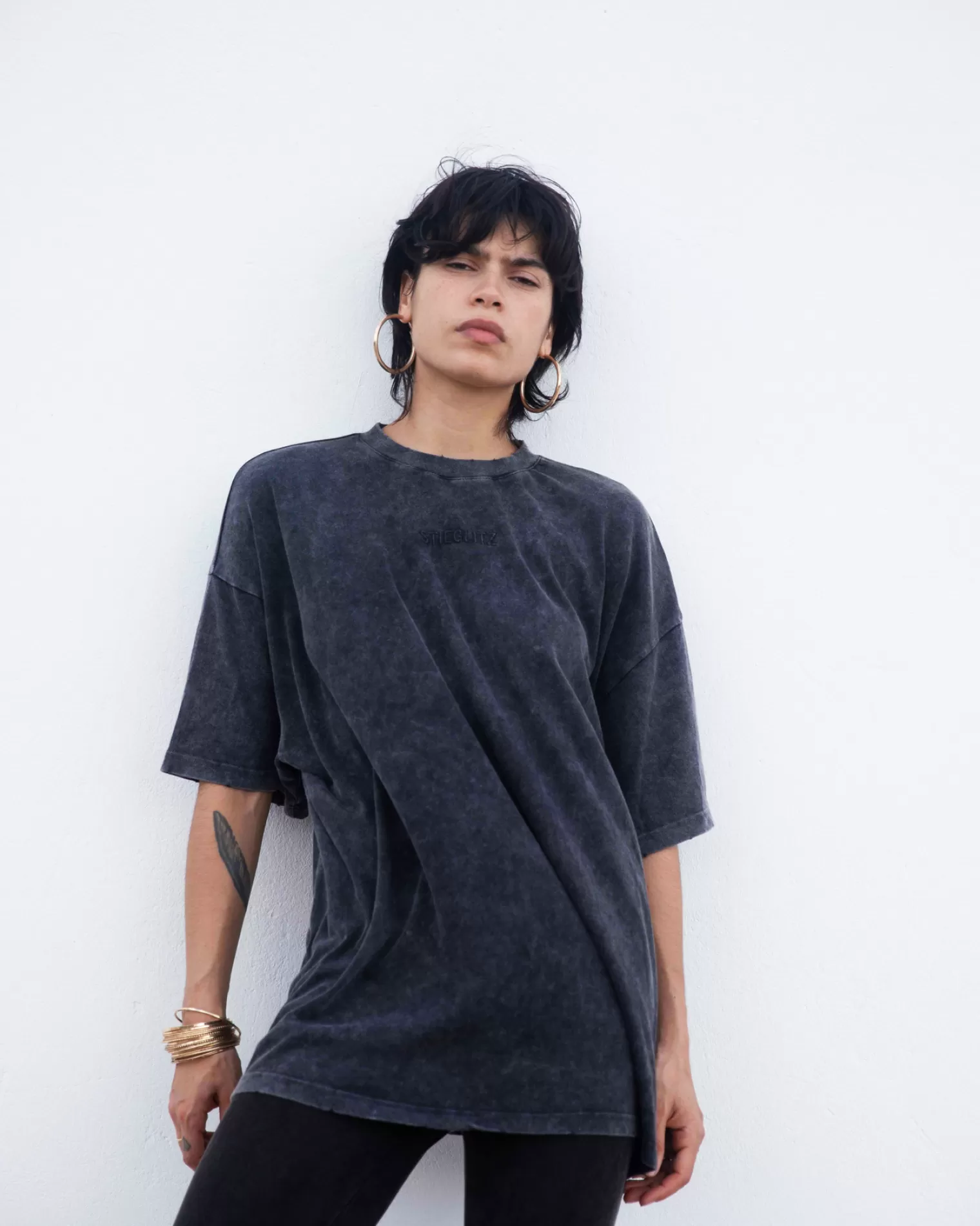 STIEGLITZ Worn Out T-Shirt^ Basics